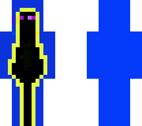 my noob attempt to do a robed enderman