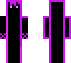 neon purple outline poggers