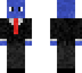 obsidian man with buisness suit
