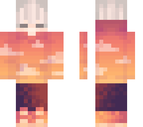 orange clouds