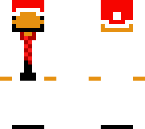 orangemanwithtiewithchristmashat