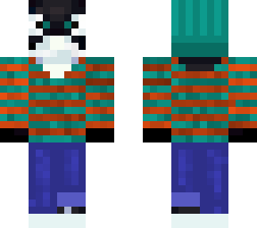 orca with beanie reupload