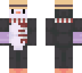 penguin w/hat + wristband + scarf v.2