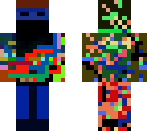 pixel man