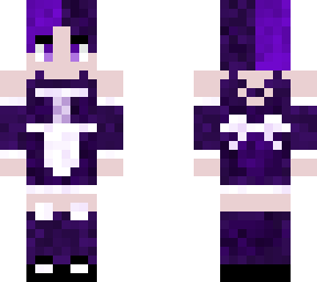 purbl maid pog