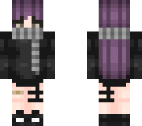 purple and black