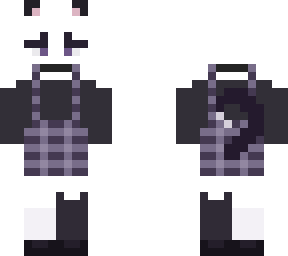 purple catgirl outfit base