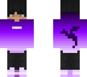 purple cool boy
