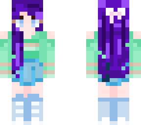 purple hair