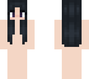 raven-haired girl base