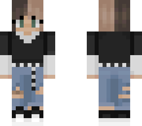 split dyed girl