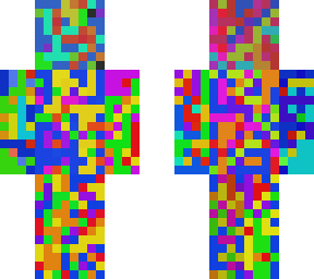 static rainbow