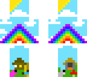 sunshine and rainbows