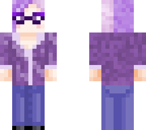sweater vest in purple