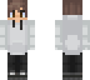 white hoodie