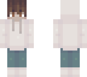 white sweatshirt