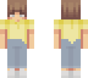 yellow shirt
