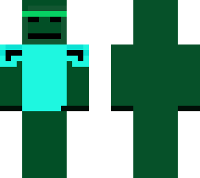 zombi with diamond chest plate
