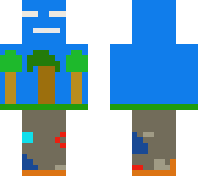 a minecraft world