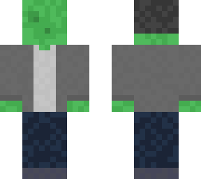 a slime in a beanie
