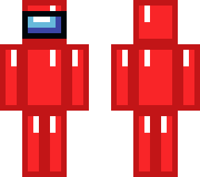 among us crewmate(red)