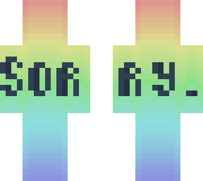 an apology.