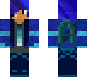 blue gamer boy
