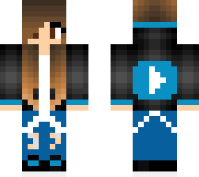 blue gamer girll