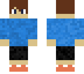 blue top boy