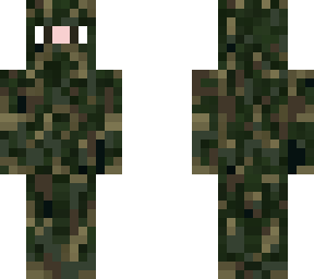 camo guy with face