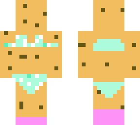 cookie in a bikini