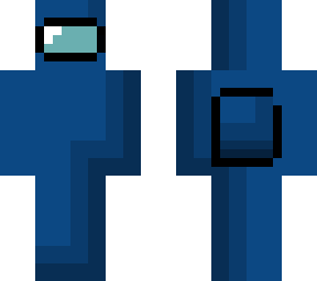 dark blue among us character