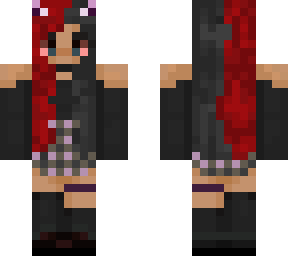 demon girl (purple flame ver.) edited
