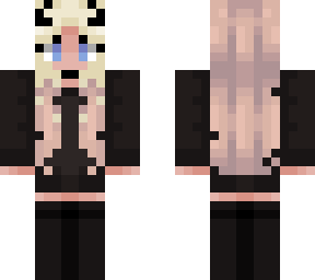 e girl blonde front