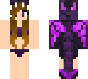 enderdragon skin + bikini