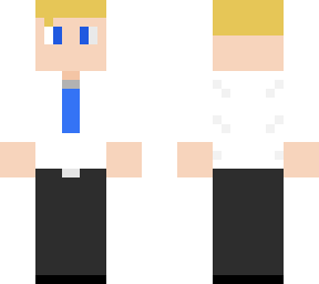 fancy man in white and blue