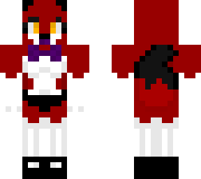 female blood foxy (white fur+ stockings)