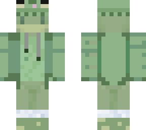 frog in frog suit