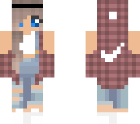 girl in overall