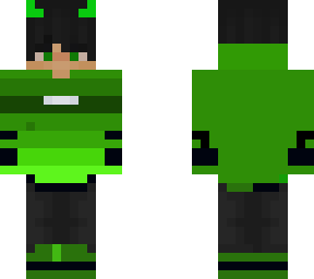 green eboy with horns