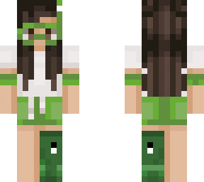 green fish girl