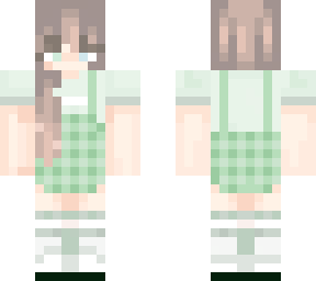 green pastel twin