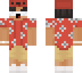 hawaiian boy (with white shades)