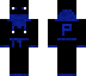 karate drip black and blue