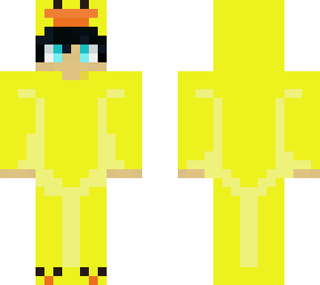keshforlife in a duck outfit