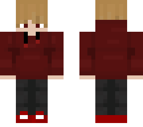 maroon hood boy