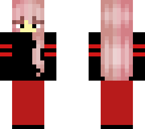 pink hair girl