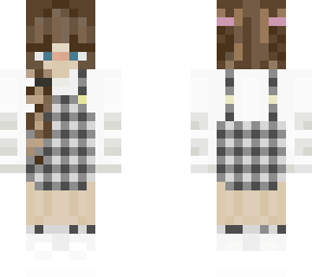 plaid (black and white) :d