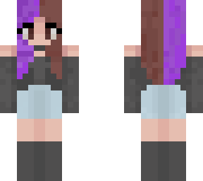 purple girl