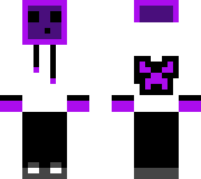 purple hooded slime